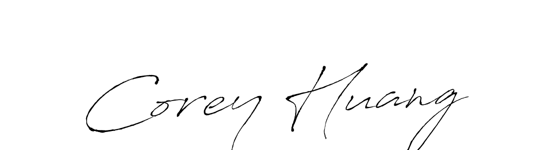 Create a beautiful signature design for name Corey Huang. With this signature (Antro_Vectra) fonts, you can make a handwritten signature for free. Corey Huang signature style 6 images and pictures png