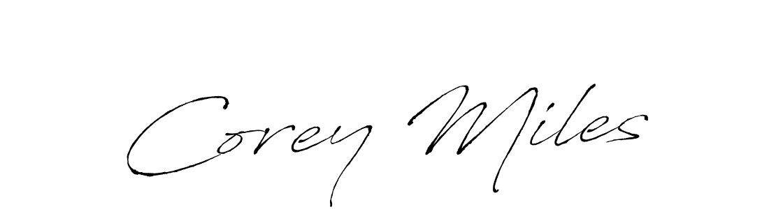 if you are searching for the best signature style for your name Corey Miles. so please give up your signature search. here we have designed multiple signature styles  using Antro_Vectra. Corey Miles signature style 6 images and pictures png