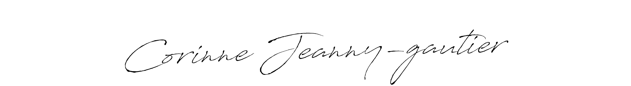 Antro_Vectra is a professional signature style that is perfect for those who want to add a touch of class to their signature. It is also a great choice for those who want to make their signature more unique. Get Corinne Jeanny-gautier name to fancy signature for free. Corinne Jeanny-gautier signature style 6 images and pictures png