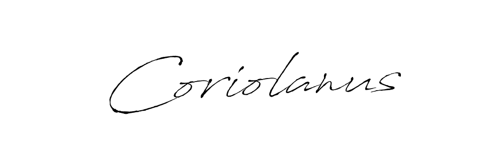 Antro_Vectra is a professional signature style that is perfect for those who want to add a touch of class to their signature. It is also a great choice for those who want to make their signature more unique. Get Coriolanus name to fancy signature for free. Coriolanus signature style 6 images and pictures png