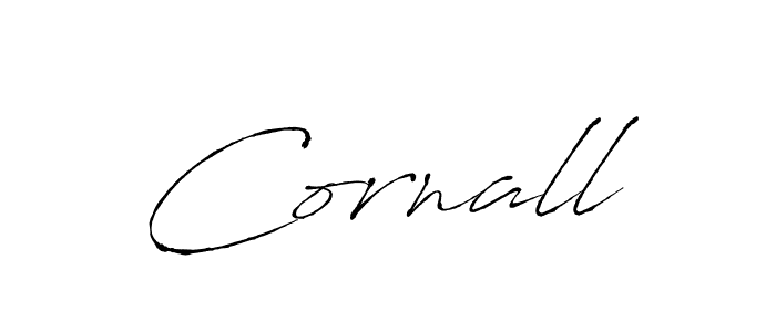 Make a beautiful signature design for name Cornall. With this signature (Antro_Vectra) style, you can create a handwritten signature for free. Cornall signature style 6 images and pictures png