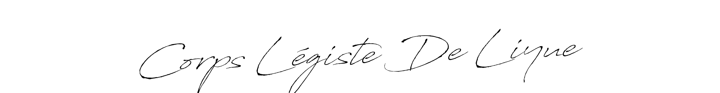 You should practise on your own different ways (Antro_Vectra) to write your name (Corps Légiste De Liyue) in signature. don't let someone else do it for you. Corps Légiste De Liyue signature style 6 images and pictures png