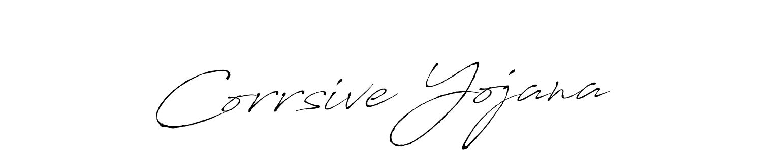 Similarly Antro_Vectra is the best handwritten signature design. Signature creator online .You can use it as an online autograph creator for name Corrsive Yojana. Corrsive Yojana signature style 6 images and pictures png