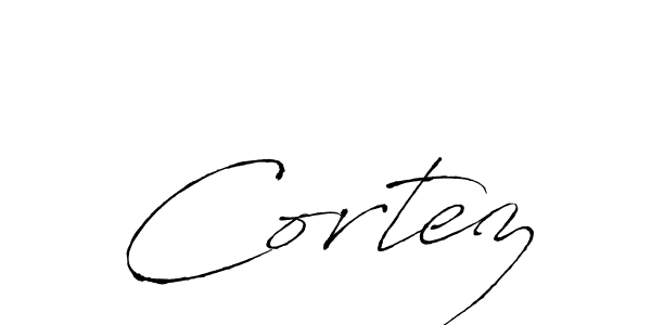 Cortez stylish signature style. Best Handwritten Sign (Antro_Vectra) for my name. Handwritten Signature Collection Ideas for my name Cortez. Cortez signature style 6 images and pictures png