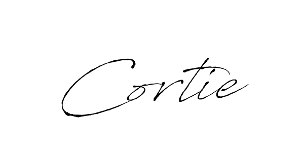 Once you've used our free online signature maker to create your best signature Antro_Vectra style, it's time to enjoy all of the benefits that Cortie name signing documents. Cortie signature style 6 images and pictures png