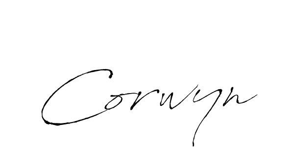 You can use this online signature creator to create a handwritten signature for the name Corwyn. This is the best online autograph maker. Corwyn signature style 6 images and pictures png