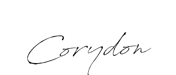 Design your own signature with our free online signature maker. With this signature software, you can create a handwritten (Antro_Vectra) signature for name Corydon. Corydon signature style 6 images and pictures png