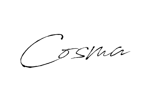 It looks lik you need a new signature style for name Cosma. Design unique handwritten (Antro_Vectra) signature with our free signature maker in just a few clicks. Cosma signature style 6 images and pictures png