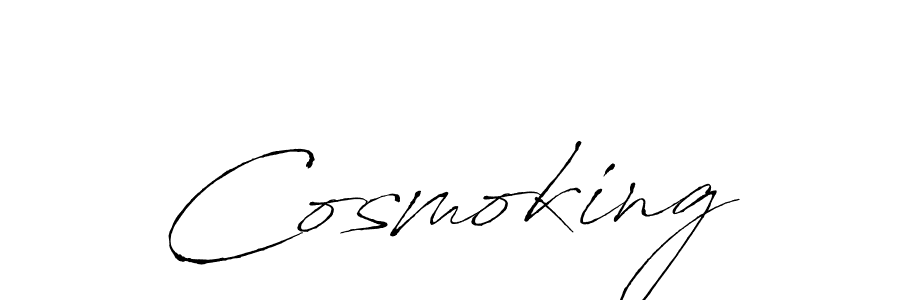 It looks lik you need a new signature style for name Cosmoking. Design unique handwritten (Antro_Vectra) signature with our free signature maker in just a few clicks. Cosmoking signature style 6 images and pictures png