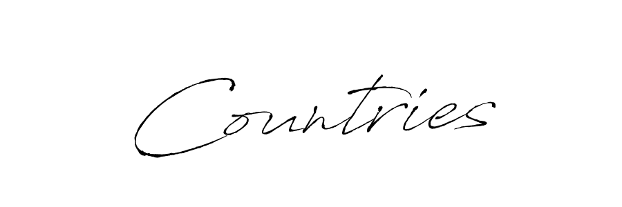 Also You can easily find your signature by using the search form. We will create Countries name handwritten signature images for you free of cost using Antro_Vectra sign style. Countries signature style 6 images and pictures png