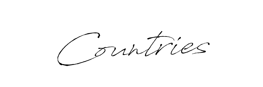 Also You can easily find your signature by using the search form. We will create Countries name handwritten signature images for you free of cost using Antro_Vectra sign style. Countries signature style 6 images and pictures png