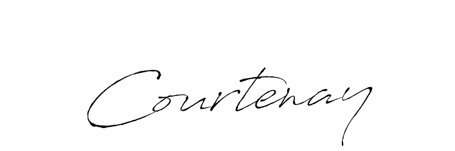 Courtenay stylish signature style. Best Handwritten Sign (Antro_Vectra) for my name. Handwritten Signature Collection Ideas for my name Courtenay. Courtenay signature style 6 images and pictures png