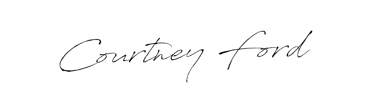 Create a beautiful signature design for name Courtney Ford. With this signature (Antro_Vectra) fonts, you can make a handwritten signature for free. Courtney Ford signature style 6 images and pictures png