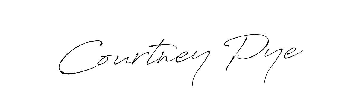 Make a beautiful signature design for name Courtney Pye. Use this online signature maker to create a handwritten signature for free. Courtney Pye signature style 6 images and pictures png