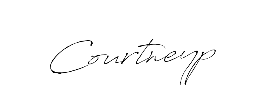 How to make Courtneyp signature? Antro_Vectra is a professional autograph style. Create handwritten signature for Courtneyp name. Courtneyp signature style 6 images and pictures png