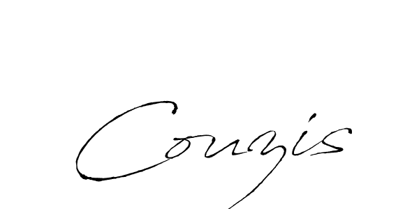 Create a beautiful signature design for name Couzis. With this signature (Antro_Vectra) fonts, you can make a handwritten signature for free. Couzis signature style 6 images and pictures png