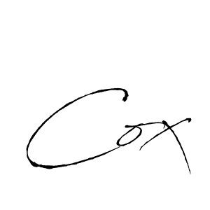 How to make Cox signature? Antro_Vectra is a professional autograph style. Create handwritten signature for Cox name. Cox signature style 6 images and pictures png