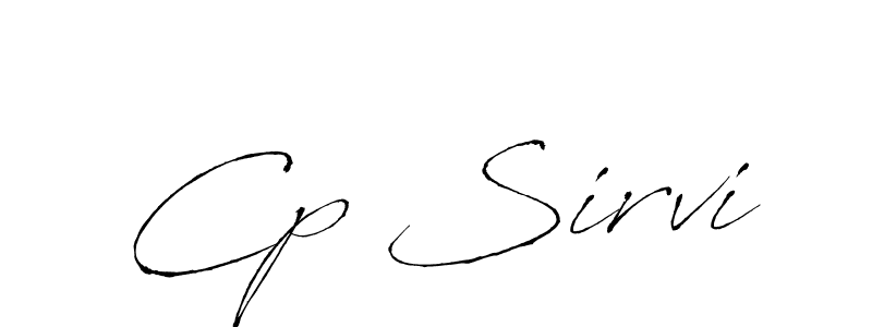 Make a beautiful signature design for name Cp Sirvi. Use this online signature maker to create a handwritten signature for free. Cp Sirvi signature style 6 images and pictures png