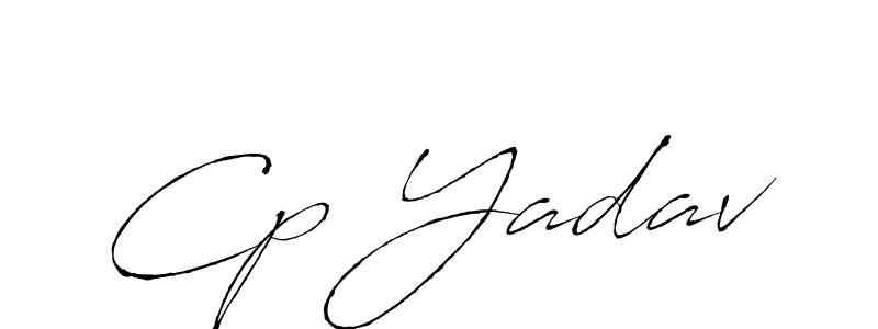 It looks lik you need a new signature style for name Cp Yadav. Design unique handwritten (Antro_Vectra) signature with our free signature maker in just a few clicks. Cp Yadav signature style 6 images and pictures png