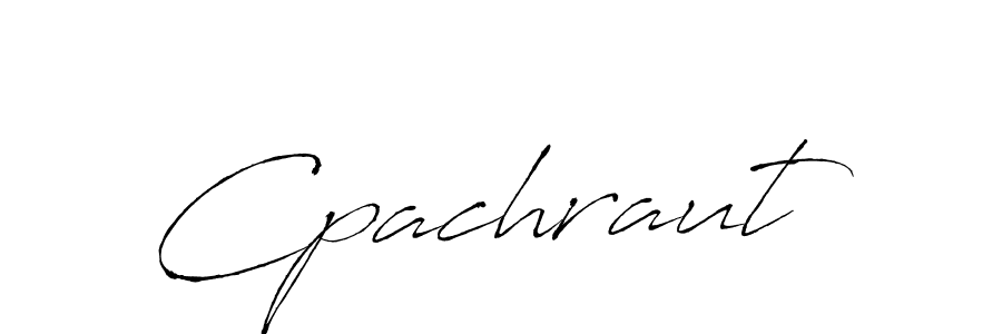 How to make Cpachraut signature? Antro_Vectra is a professional autograph style. Create handwritten signature for Cpachraut name. Cpachraut signature style 6 images and pictures png