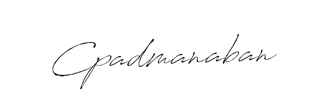 Best and Professional Signature Style for Cpadmanaban. Antro_Vectra Best Signature Style Collection. Cpadmanaban signature style 6 images and pictures png