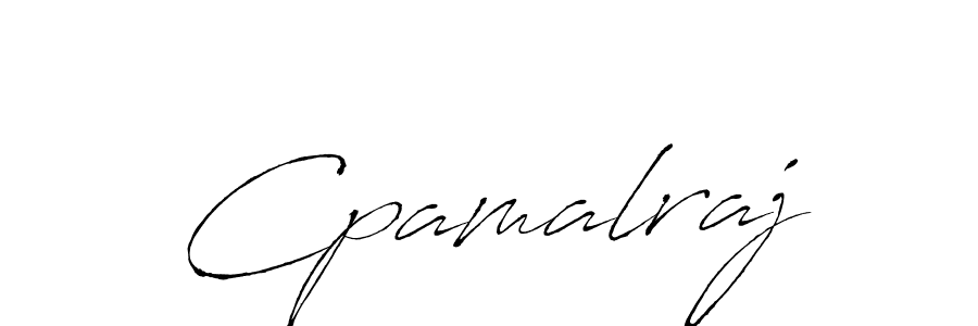 The best way (Antro_Vectra) to make a short signature is to pick only two or three words in your name. The name Cpamalraj include a total of six letters. For converting this name. Cpamalraj signature style 6 images and pictures png