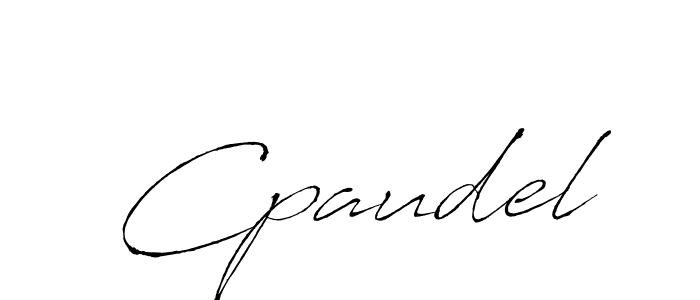 Also we have Cpaudel name is the best signature style. Create professional handwritten signature collection using Antro_Vectra autograph style. Cpaudel signature style 6 images and pictures png