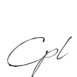 Also You can easily find your signature by using the search form. We will create Cpl name handwritten signature images for you free of cost using Antro_Vectra sign style. Cpl signature style 6 images and pictures png