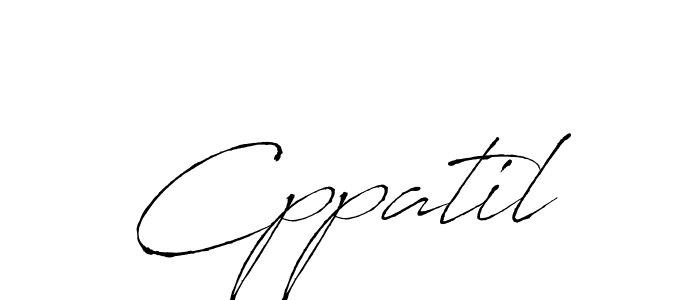 Cppatil stylish signature style. Best Handwritten Sign (Antro_Vectra) for my name. Handwritten Signature Collection Ideas for my name Cppatil. Cppatil signature style 6 images and pictures png