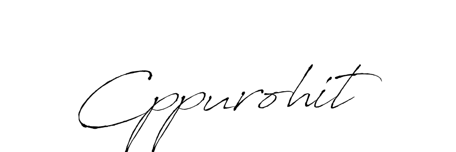 How to make Cppurohit name signature. Use Antro_Vectra style for creating short signs online. This is the latest handwritten sign. Cppurohit signature style 6 images and pictures png