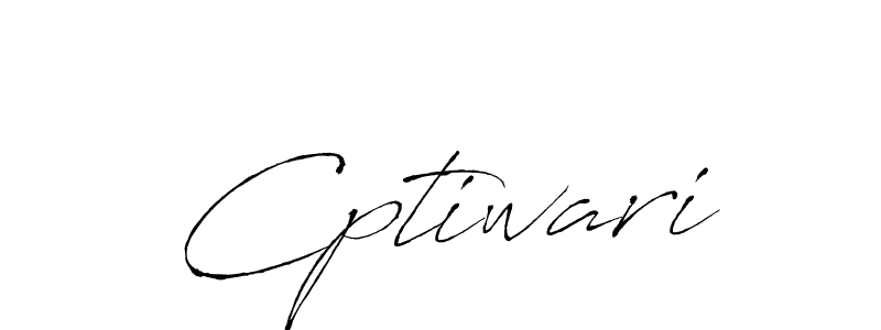 It looks lik you need a new signature style for name Cptiwari. Design unique handwritten (Antro_Vectra) signature with our free signature maker in just a few clicks. Cptiwari signature style 6 images and pictures png