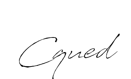 Also You can easily find your signature by using the search form. We will create Cqued name handwritten signature images for you free of cost using Antro_Vectra sign style. Cqued signature style 6 images and pictures png