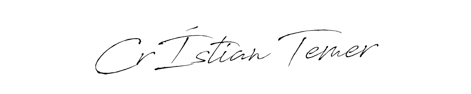 Use a signature maker to create a handwritten signature online. With this signature software, you can design (Antro_Vectra) your own signature for name CrÍstian Temer. CrÍstian Temer signature style 6 images and pictures png