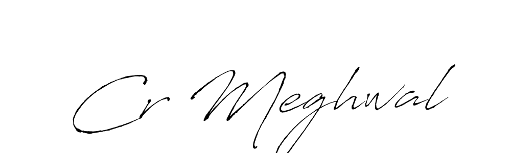 Also You can easily find your signature by using the search form. We will create Cr Meghwal name handwritten signature images for you free of cost using Antro_Vectra sign style. Cr Meghwal signature style 6 images and pictures png