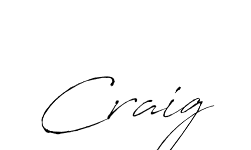 You should practise on your own different ways (Antro_Vectra) to write your name (Craig) in signature. don't let someone else do it for you. Craig signature style 6 images and pictures png