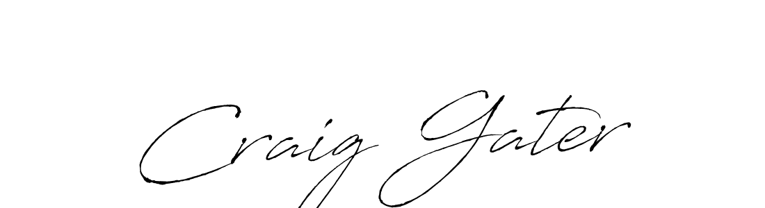 This is the best signature style for the Craig Gater name. Also you like these signature font (Antro_Vectra). Mix name signature. Craig Gater signature style 6 images and pictures png