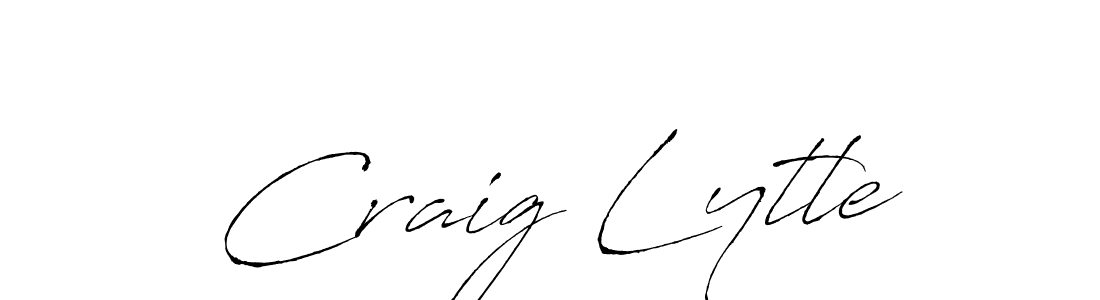 Design your own signature with our free online signature maker. With this signature software, you can create a handwritten (Antro_Vectra) signature for name Craig Lytle. Craig Lytle signature style 6 images and pictures png
