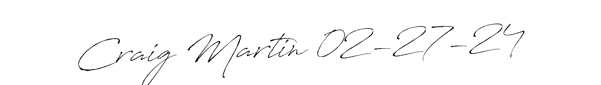 if you are searching for the best signature style for your name Craig Martin 02-27-24. so please give up your signature search. here we have designed multiple signature styles  using Antro_Vectra. Craig Martin 02-27-24 signature style 6 images and pictures png