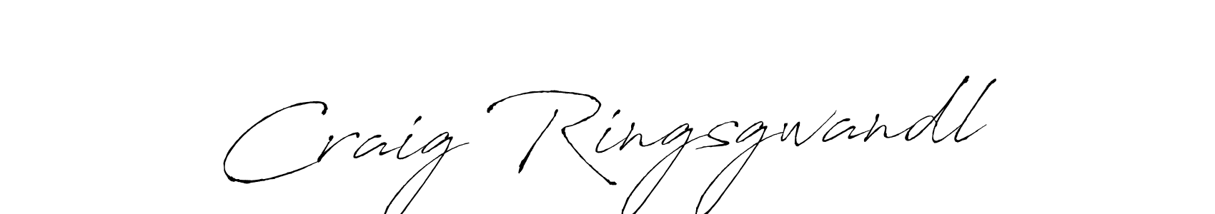 You should practise on your own different ways (Antro_Vectra) to write your name (Craig Ringsgwandl) in signature. don't let someone else do it for you. Craig Ringsgwandl signature style 6 images and pictures png