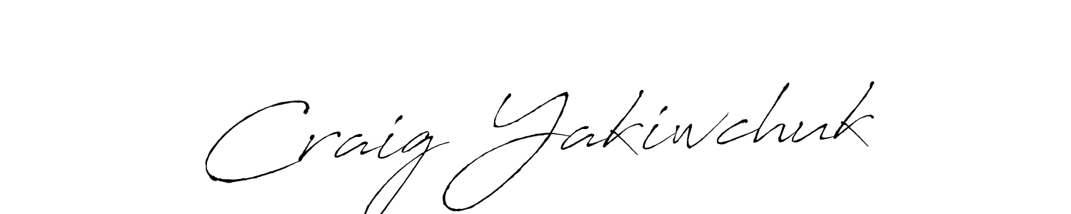 Create a beautiful signature design for name Craig Yakiwchuk. With this signature (Antro_Vectra) fonts, you can make a handwritten signature for free. Craig Yakiwchuk signature style 6 images and pictures png