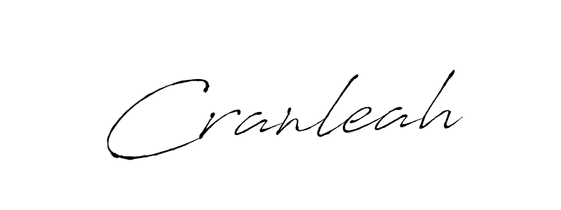 Create a beautiful signature design for name Cranleah. With this signature (Antro_Vectra) fonts, you can make a handwritten signature for free. Cranleah signature style 6 images and pictures png