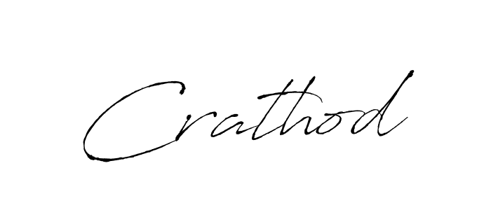 Crathod stylish signature style. Best Handwritten Sign (Antro_Vectra) for my name. Handwritten Signature Collection Ideas for my name Crathod. Crathod signature style 6 images and pictures png