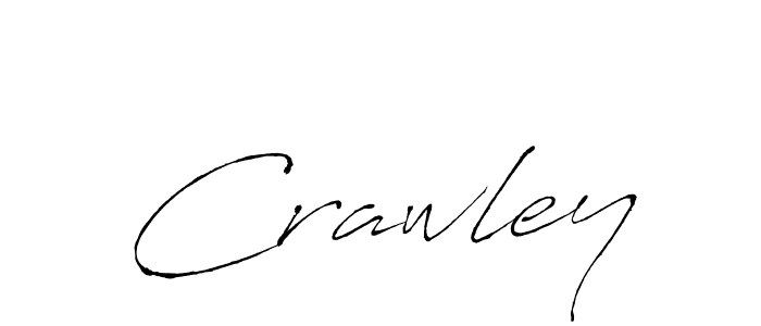 Create a beautiful signature design for name Crawley. With this signature (Antro_Vectra) fonts, you can make a handwritten signature for free. Crawley signature style 6 images and pictures png