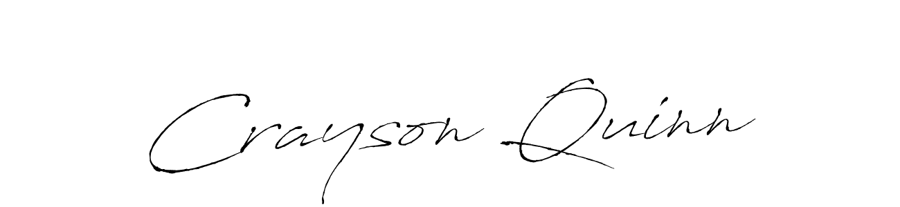 Make a beautiful signature design for name Crayson Quinn. Use this online signature maker to create a handwritten signature for free. Crayson Quinn signature style 6 images and pictures png