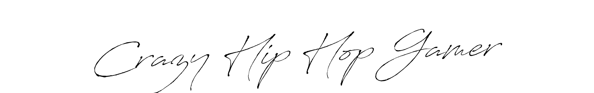 Make a beautiful signature design for name Crazy Hip Hop Gamer. With this signature (Antro_Vectra) style, you can create a handwritten signature for free. Crazy Hip Hop Gamer signature style 6 images and pictures png