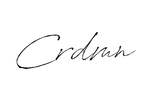 You should practise on your own different ways (Antro_Vectra) to write your name (Crdmn) in signature. don't let someone else do it for you. Crdmn signature style 6 images and pictures png