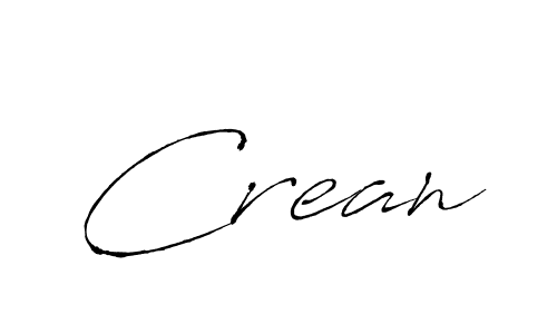 Make a beautiful signature design for name Crean. Use this online signature maker to create a handwritten signature for free. Crean signature style 6 images and pictures png