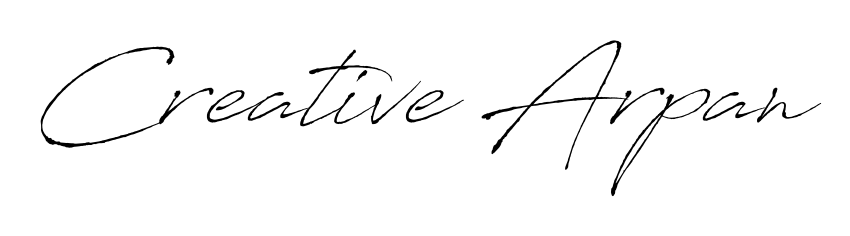The Antro_Vectra signature style provides a bold statement for name Creative Arpan. Designed for business owners, executives, and leaders. Creative Arpan signature style 6 images and pictures png