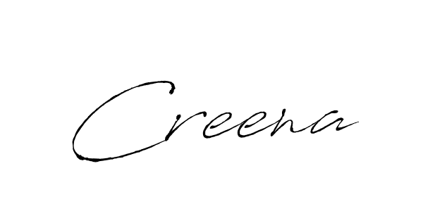 Also You can easily find your signature by using the search form. We will create Creena name handwritten signature images for you free of cost using Antro_Vectra sign style. Creena signature style 6 images and pictures png