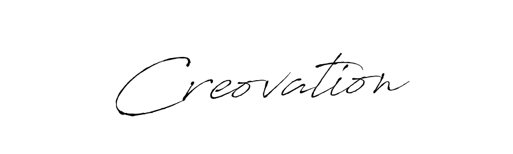It looks lik you need a new signature style for name Creovation. Design unique handwritten (Antro_Vectra) signature with our free signature maker in just a few clicks. Creovation signature style 6 images and pictures png